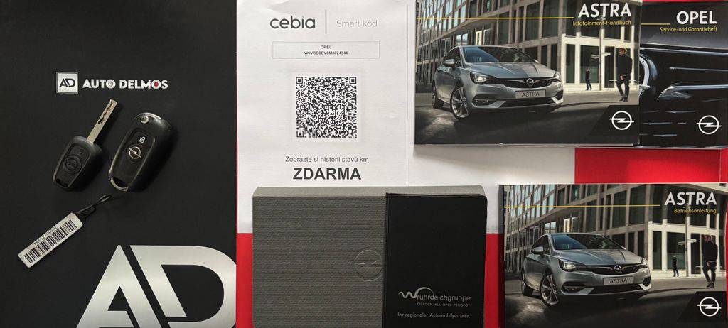 Opel Astra 1.5CDTi/2022/1M,DPH-ZÁRUKA 24M