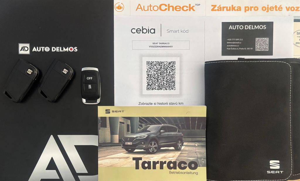 Seat Tarraco 1.5TSI/XC/WEBASTO.DPH.1MAJITEL