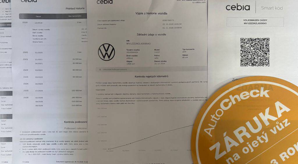 Volkswagen Caddy 2.0TDI-90KW/2020/4X4.ALLTRACK.1MAJ-ZÁRUKA 12