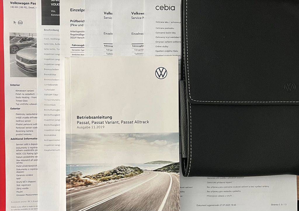 Volkswagen Passat 2.0TDI-190/2020/AT,1MAJ,DPH,ZÁ