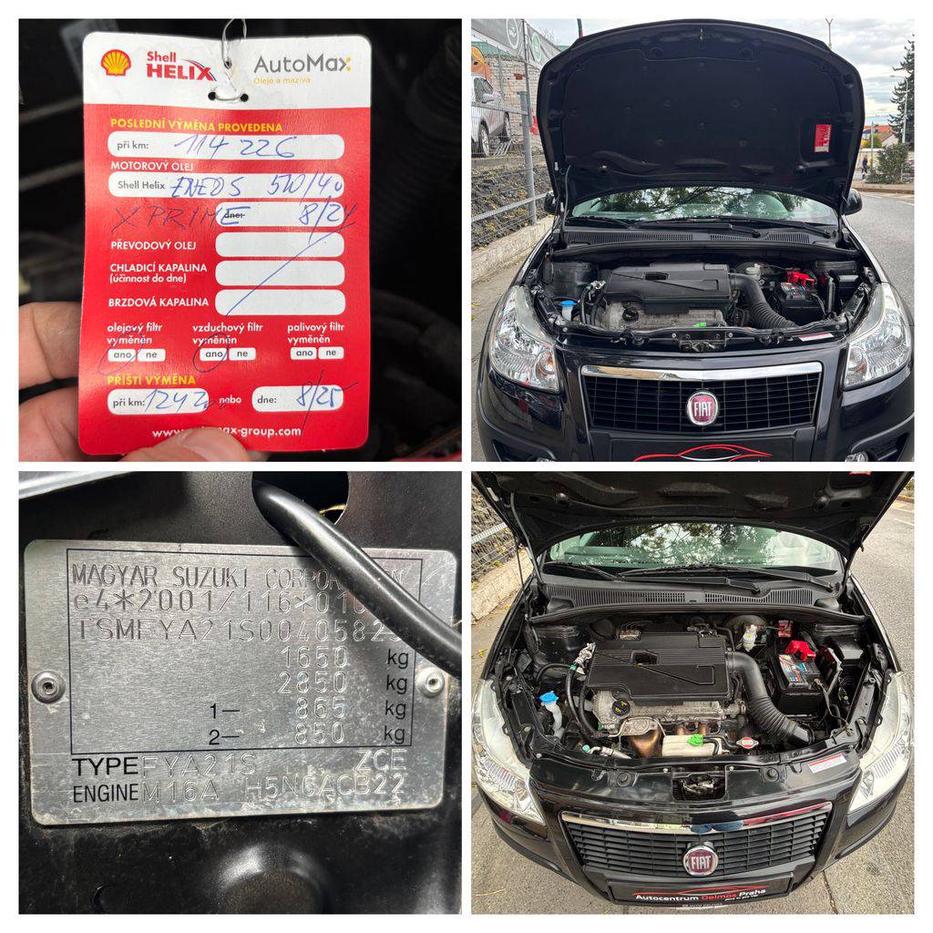 Fiat Sedici 1.6i-16V/2009/AC,S.KNIHA-79KW-