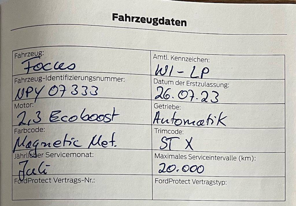 Ford Focus 2.3 ST/2024/Performance,AT,1MA