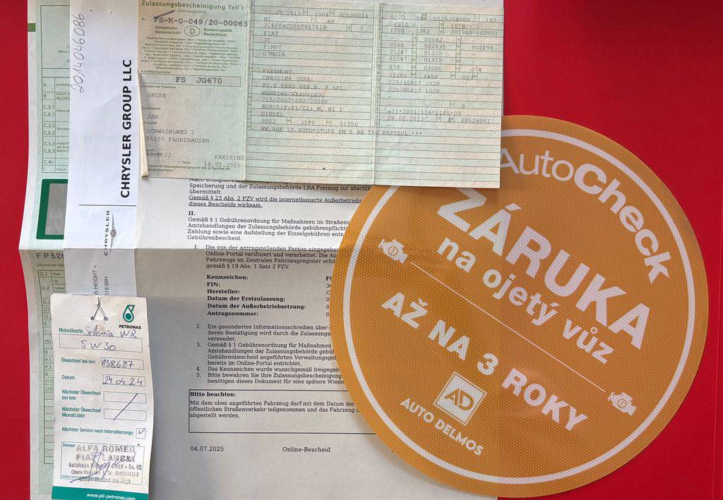 Fiat Freemont 2.0MJT-170/2014/7MÍST,MAN6-KŮŽ