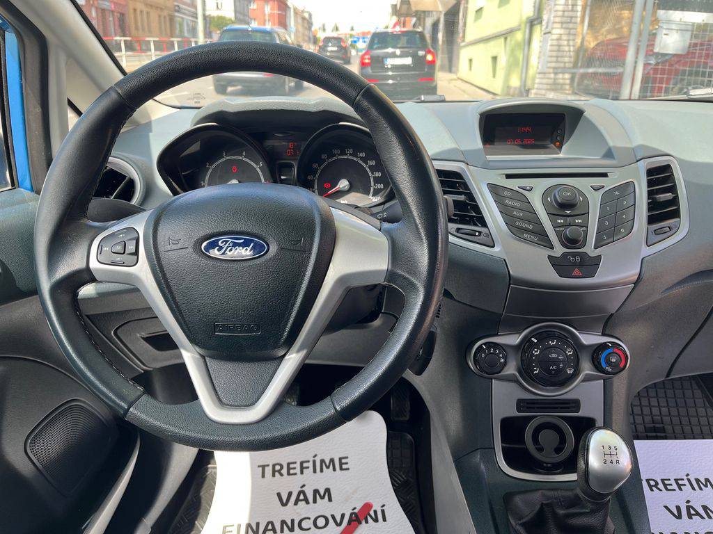 Ford Fiesta 1.25i 44KW/2011/1MAJ,ČR-S.KNIH