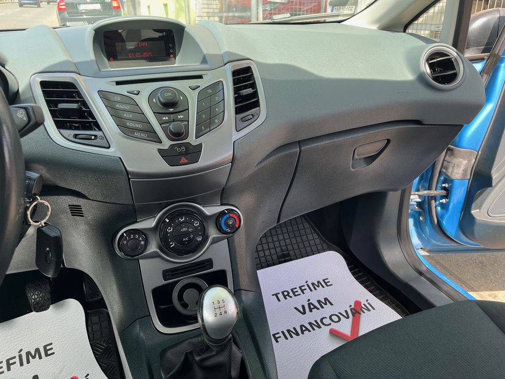 Ford Fiesta 1.25i 44KW/2011/1MAJ,ČR-S.KNIH