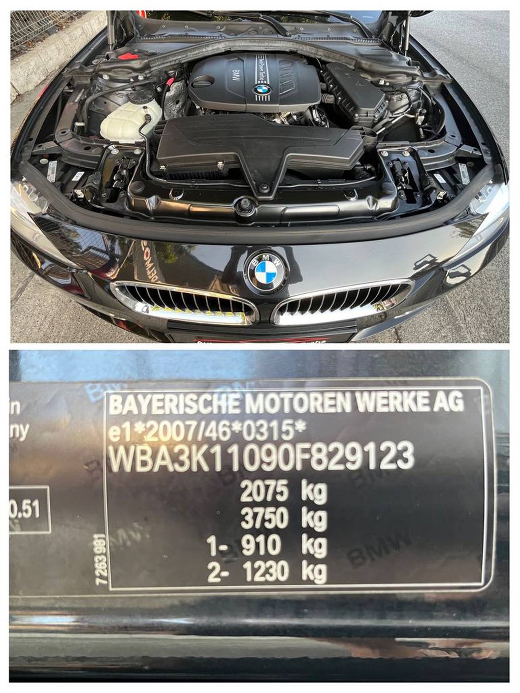 BMW 318 318d F31/2014/MAN6,1MAJ-ZÁRUKA