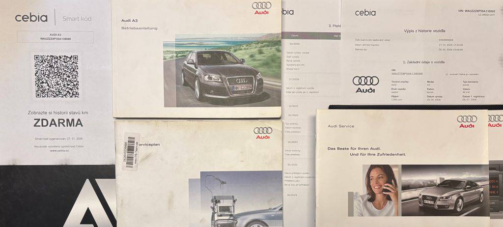 Audi A3 1.4TFSi/2010/MAN6,S.KNIHA-N689