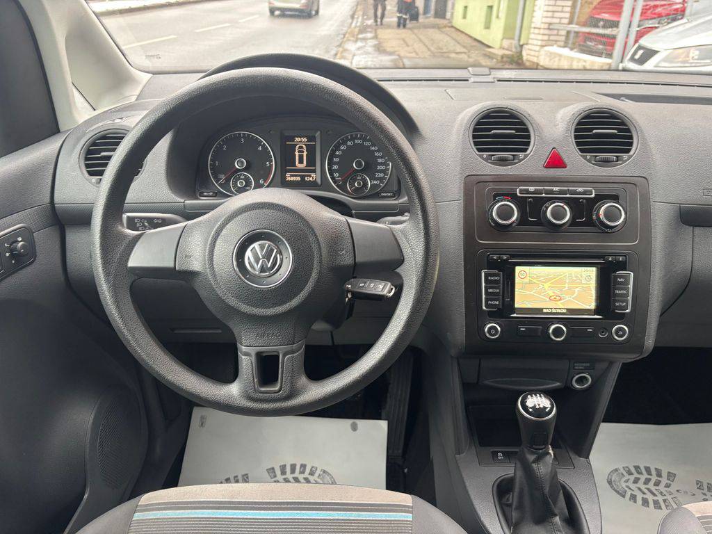 Volkswagen Caddy 1.6TDI/2013/5MÍST-MAXI-DPH-1MA