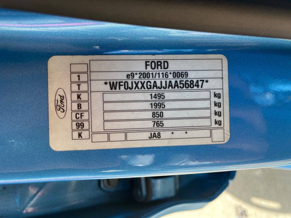 Ford Fiesta 1.25i 44KW/2011/1MAJ,ČR-S.KNIH