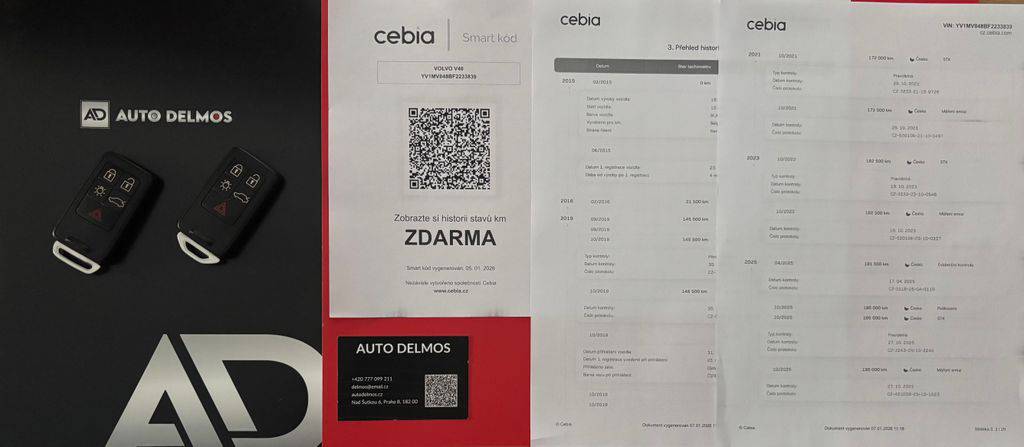 Volvo V40 D2/2016/AT-OCEAN RACE-ZÁRUKA24