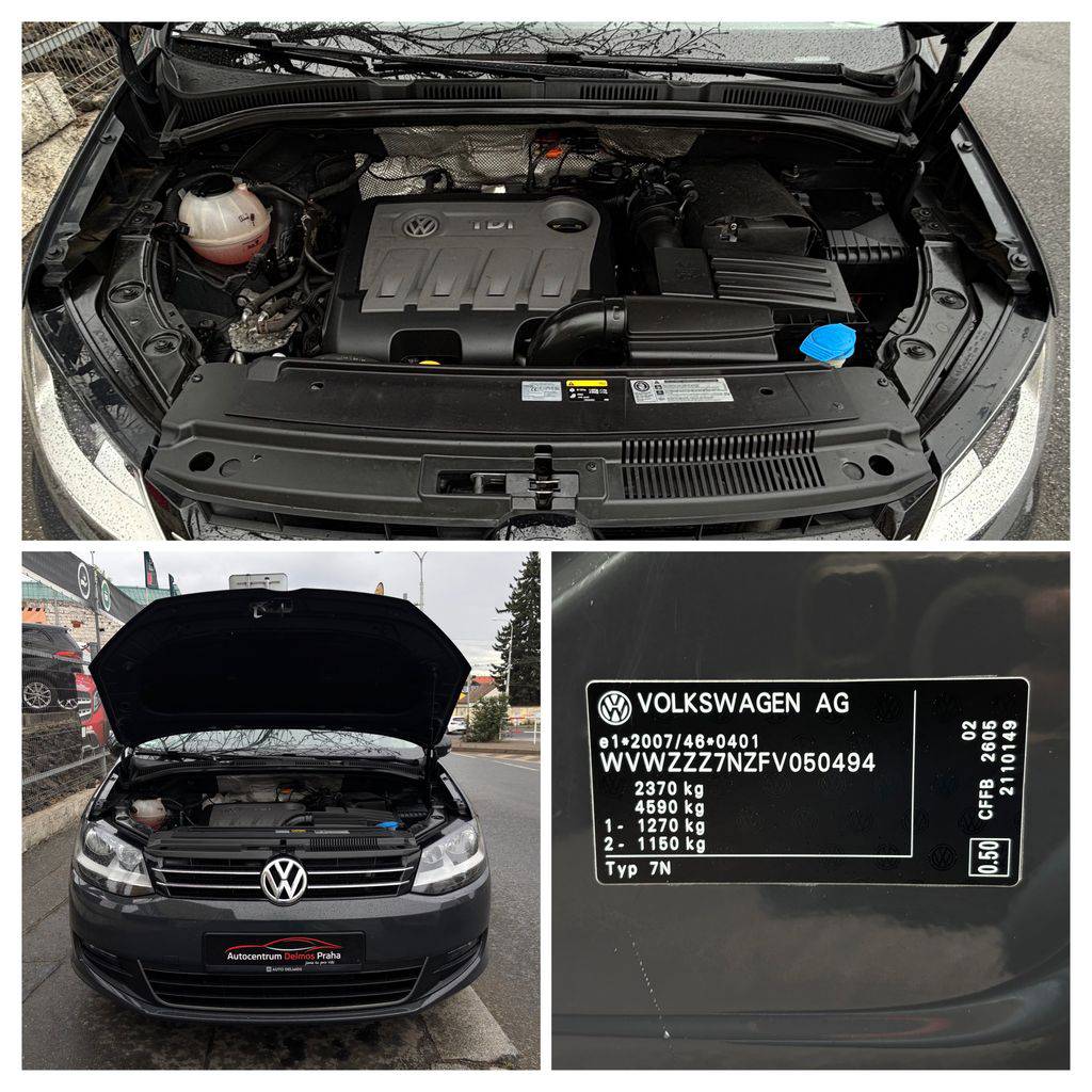 Volkswagen Sharan 2.0TDI/2016/CUP-AT-WEBASTO-ZÁR