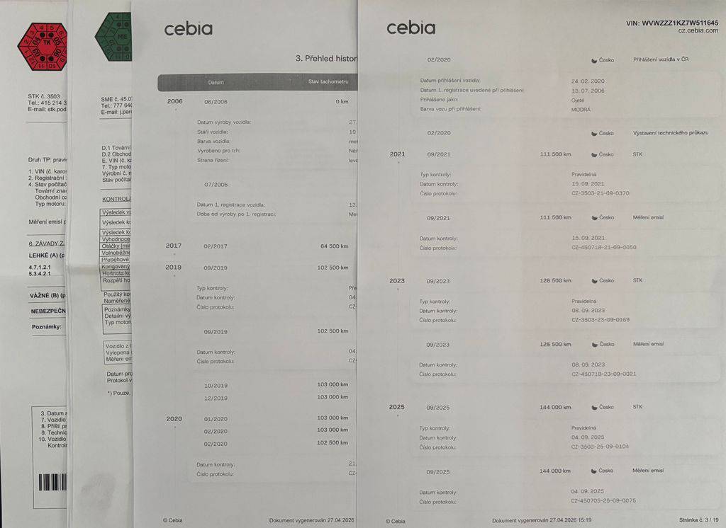 Volkswagen Golf Plus 1.9TDI/2007/2MAJ,MAN5,COMFORT