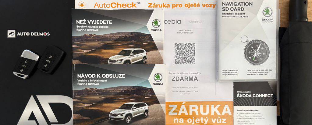 Škoda Kodiaq 2.0TDI/2019/AT.4X4.DPH.CZ.1MAJ