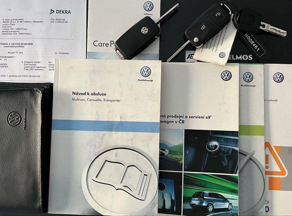 Volkswagen T5 Transporter 2.0TDI/103kW2010/CZ/8MÍST/1.MA