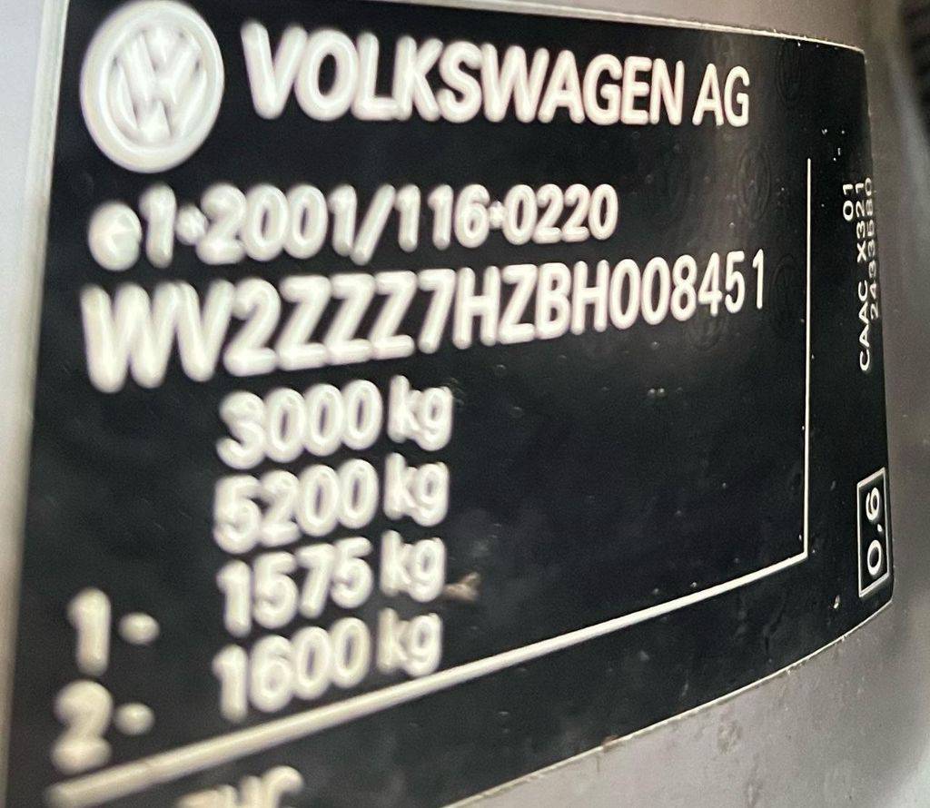 Volkswagen T5 Transporter 2.0TDI/103kW2010/CZ/8MÍST/1.MA