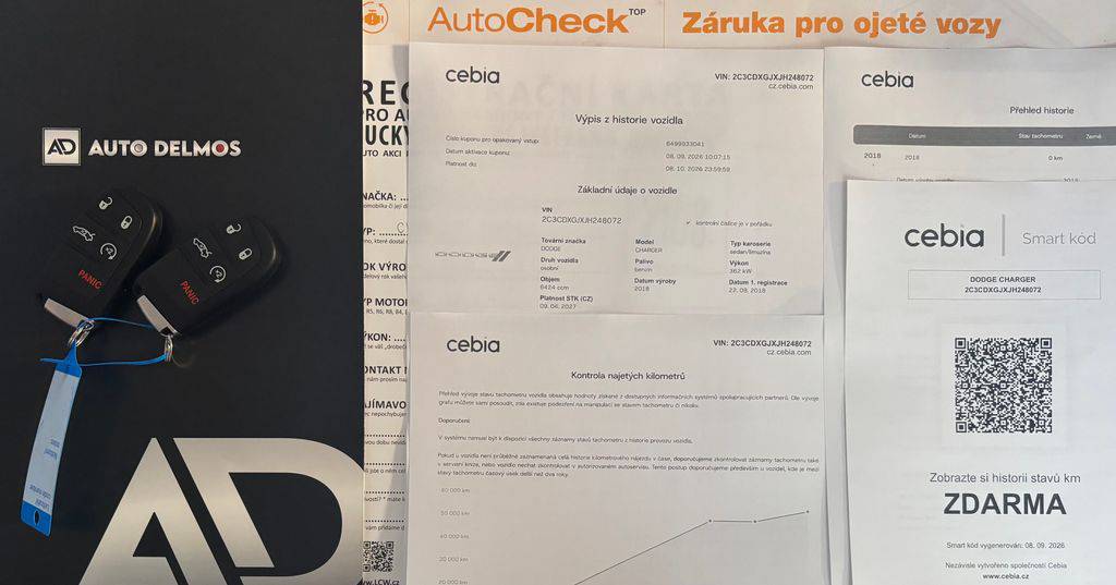 Dodge Charger 6.4-392/2019/Scat Pack.DPH.ZÁRUKA 12