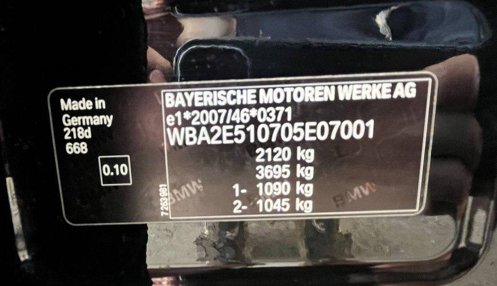 BMW 218 218d-110KW/2017/1MAJ-AT-SERVIS