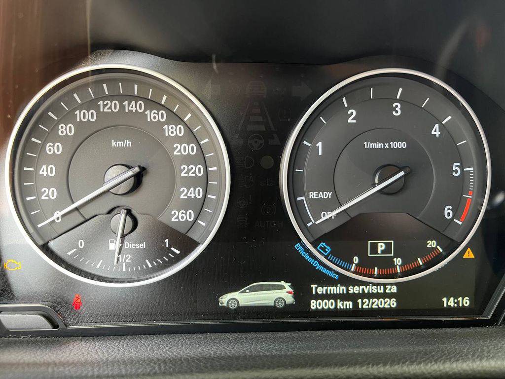 BMW 218 218d-110KW/2017/1MAJ-AT-SERVIS